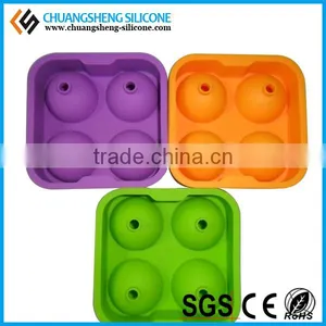 4pcs Ball Set Silicone Ice Cube Maker thumbnail-1