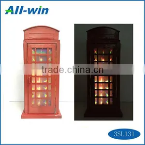 Telephone Box Garden Solar Light thumbnail-1