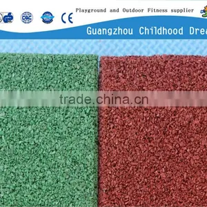 (HC-1005 ) Flexible Outdoor Path Recycle Rubber Tiles for Playground thumbnail-1