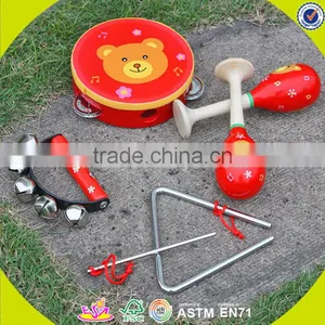 Wholesale Professional Preschool Wooden Musical Instrument Toy,wooden Percussion Set Toy for Children W07A089 thumbnail-5