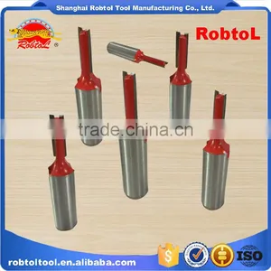 6MM Tungsten Carbide Router Bits Woodworking One Double Flute Straight Shank CNC Milling Cutter thumbnail-2