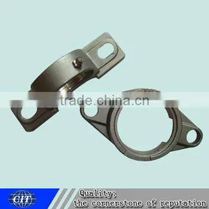 Flange Ductile Iron Material Coated Resin Sand Casting Process Machining for the Train Brake Pipe Flanges thumbnail-1