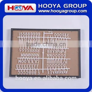 Customized Letter Board Plastic Letters thumbnail-4