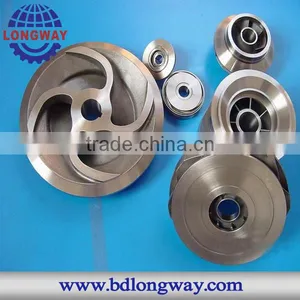 High Precision Lower Defects Sand Casting Aluminium A356 Centrifugal Impeller for Heavy Machinery thumbnail-1