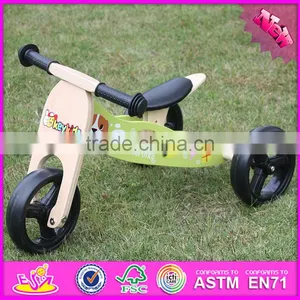 2016 New Design 2 IN 1 Wooden Balance Bike for 2 Year Old W16C098 thumbnail-2