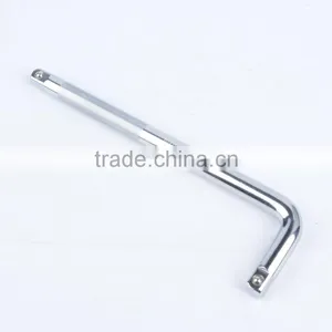 Mirror Surface CR-V 12.5mm Socket Ben Extention Rod,polishing CR-V Socket Rod,1/2" Bent Extension Rod thumbnail-3