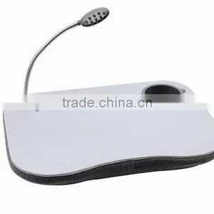 Portable Laptop Tray With LED Light, Lap Tray, Lap Desk Laptop Tray,laptop Tray With Cushion thumbnail-1