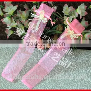 Free Shipping Organza Bag for Holding Fans thumbnail-1