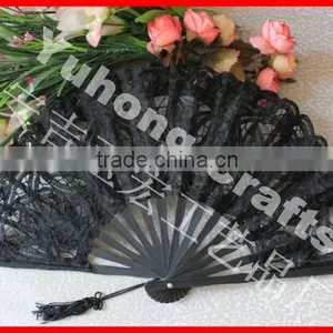 Beatutiful and Colorful Wedding Folding Lace Fan thumbnail-3