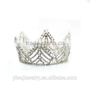 2015 Miss America Pageant Princess Rhinestone Tiaras in Bulk H172-170 thumbnail-2