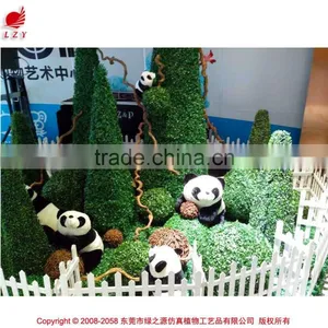 OEM Artificial Boxwood Classical Topiary Combination Landscape Garden Decoration thumbnail-1