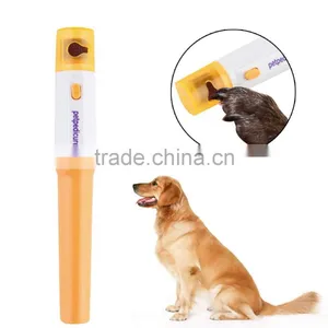 2016 New Worldwide Pet Dog Cat Nail Grooming Grinder Trimmer Clipper Electric Nail File Kit thumbnail-1