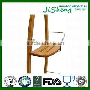 TOP Quality Bamboo Bathroom Shower Tub Hanging Caddy With LFGB & FDA thumbnail-5