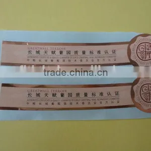 Custom Adhesive PVC Plastic Bottle Sticker Printed Labels Waterproof Sticker Label for Bottle thumbnail-1
