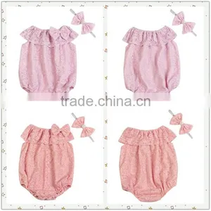 Turban Lace Baby Headband Braided Knot Lace Elastic Headbands From China Manufactory thumbnail-6
