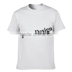 180g 100% Cotton Tubular T-shirt, High Quality Solid Color T-shirt Custom Logo Printing thumbnail-3