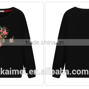 Latest Design High Quality Hot-selling CVC Fabric Sweatshirt thumbnail-3