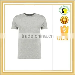 Slim Fit t Shirt High Quality t Shirts Mens Fitted Blank T-shirts thumbnail-1