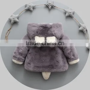 2016 Wholesale Children Boutique Clothing Kids Winter Coat for Girls thumbnail-3