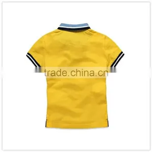 2016 Breathable Customizable Colourful Children Polo Shirt,soft Plain Polo Shirt thumbnail-2