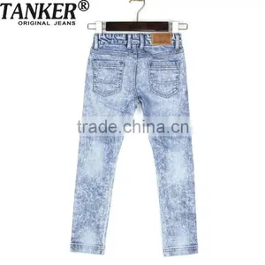 OEM/Wholesale HIGH-END100% Cotton In-style Kids Jeans thumbnail-2