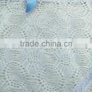 Beauty Bowknot Sexy Ladies Transparent Bra Panty Set New Design thumbnail-6