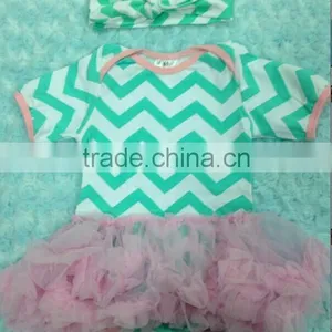 2015 New Baby Cotton Rompers With Tutu Dress Tutu Rompers Long Sleeve Girls Jumpsuits With Matched Headband Set thumbnail-6