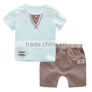 Wholesale Exporting US Summer Kids Sport Clothes Set thumbnail-4