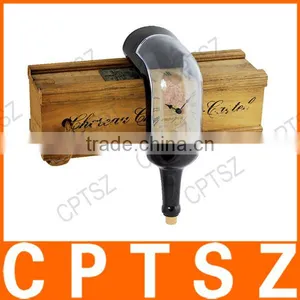 Melting Wine Bottle Artistic Table Clock thumbnail-1