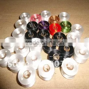 White Prewound Bobbin Thread thumbnail-1