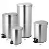 Stainless Steel Pedal Waste Bin (sloping Shape Repousse Cover) thumbnail-1