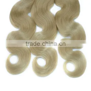 European Blonde Body Wave Hair Color 613 Human Hair Weave Lightest Color Human Hairwholesale Premium thumbnail-2