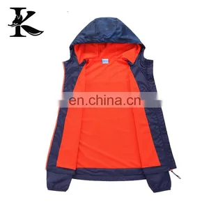 OEM Service for Men's Hooded Windbreaker Jacket 100% Polyester thumbnail-3