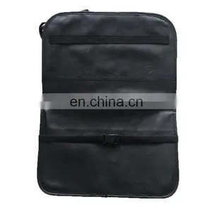 PU Leather Backseat Car Organizer With Table Tray for Baby Foldable Dining Table Desk thumbnail-3