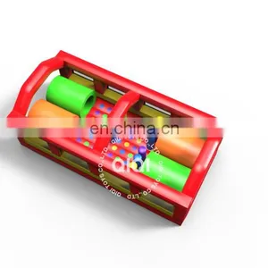 Cheap Kids Outdoor Inflatable Obstacle Course, Inflatable Obstacle for Sale. thumbnail-2
