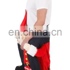 Funny Adult Piggyback Shoulder Ride Christmas Elf Costume thumbnail-5