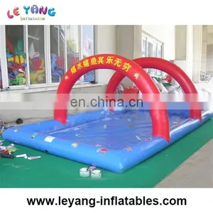 Inflatable Game China Swimming Pool With Arch for Outdoor thumbnail-1