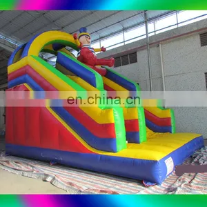 2017 Inflatable Hot Sale Bouncer With Slide, Inflatable Combo Kids Slide thumbnail-1