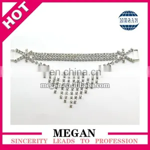 Sparkle Diamante and Jewelry Rhinestone Connector for Swimwear or Headband thumbnail-1