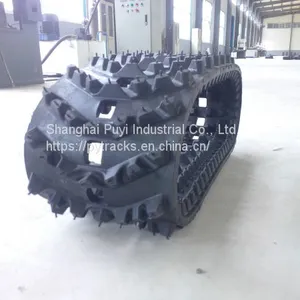 Snowmobile Rubber Track, Snow Blower Rubber Track, Snowcat Rubber Track 255*73*35 thumbnail-3