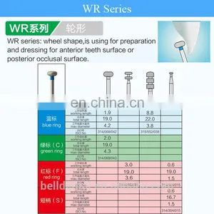 High Quality Dental Diamond Burs Compatible With Mani Diamond Bur thumbnail-4