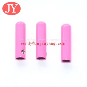 Pink Color Screw on Shoelace Aglets Tip for Hoodie thumbnail-1