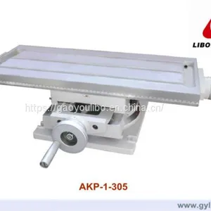 AKP-1-305 Cross Slide Table With Swivel Base thumbnail-1