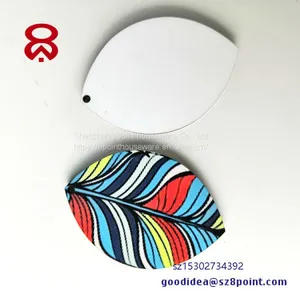 Promotional Sublimation MDF Custom Wooden Keychain thumbnail-2