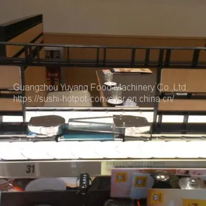 Sushi Conveyor Belt Fast / Safe Food Delivery System thumbnail-3
