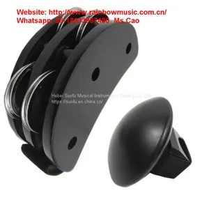 Wholesale & Retail Feet Tambourine Percussion Instruments Jingle Shaker Rhythm Instruments thumbnail-1