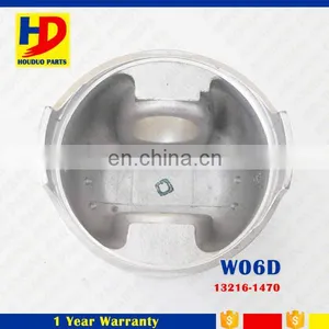 W04D W06D W04E W06E Engine Piston 13216-1470 With 6 Cylinders For Hino Parts thumbnail-4