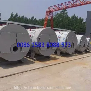 3t/H Industrial Horizontal Firetube LNG LPG Natural Gas Fired Steam Boiler for Brewery Plant thumbnail-5