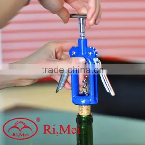 Family Easy Use Stainless Steel Wine Opener With Color thumbnail-6