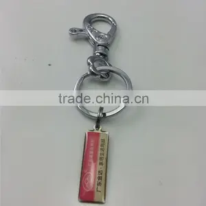 Metal Key Chain Elephant Printed Pvc Keyring thumbnail-1